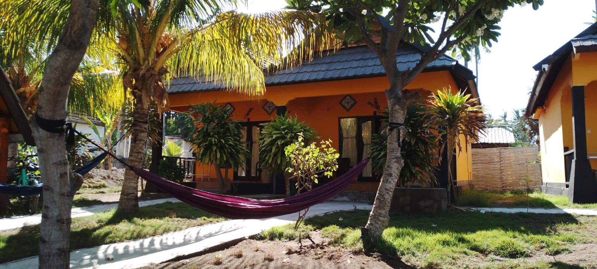Pandan Bungalow Gili Air Exterior foto