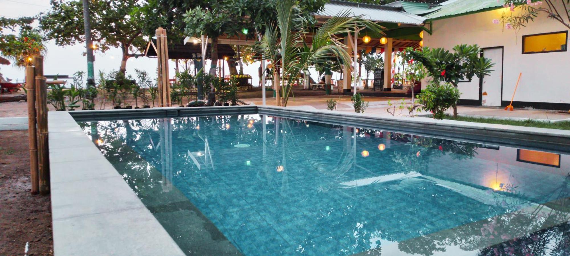 Pandan Bungalow Gili Air Exterior foto