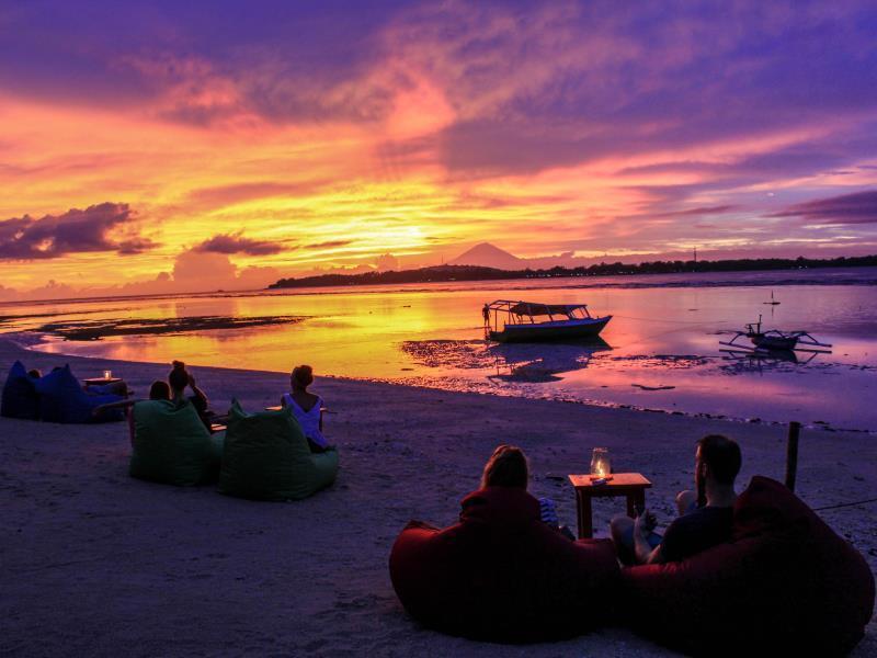 Pandan Bungalow Gili Air Exterior foto